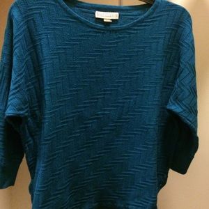 Teal pullover sweater